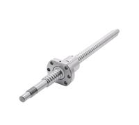 Vis à billes anti-retour Vis à billes SFU1605 200 mm-850 mm Vis à billes C7 1605 Bride Écrou à billes simple BK/BF12 RM1605 Extrémité usinée CNC(850mm)
