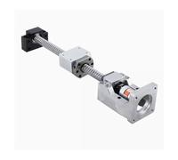 Vis à billes C7 SFU1605 150-1150 mm + HM12-57 en fonte d'aluminium BF12 + accouplement fleur de prunier XB25*30 + coupleur 16H(700mm)