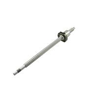 Vis à billes C7 SFU1605 150 mm 200 300 500 1150 1550 avec écrou simple BK/BF12 RM1605, extrémité de vis usinée for CNC(250mm)