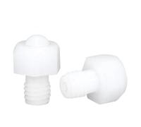 Vis à billes en acier, 2 pièces, roue hexagonale universelle, roulement à billes, vis de transmission(MT183B M20*25 All Plastic)