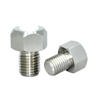 Vis à billes en acier, 2 pièces, roue hexagonale universelle, roulement à billes, vis de transmission(MT183A M10*12 plastic beads)