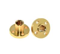 Vis à billes mouvement linéaire, vis CNC 1 PCS T8 en laiton/écrou adapté for Pas de 2 mm 2/8 Axe Z trapézoïdale Moteur Écrou(T8 Screw Brass Nut)