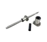 Vis à billes SFS1620 usinée en bout, écrou à billes simple, classe C7, vis mère 16 mm x 20 mm, pas de vis 200-1100 mm(Bk12 Bf12 End Process,300mm)