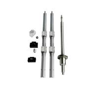 Vis à billes SFU1605 300 mm + bloc de support d'extrémité BKBF12 + boîtier d'écrou 1605 + support de guidage linéaire 4 pièces R16 + R16UU(1605-1500 SBR16-1500)