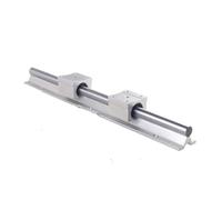 Vis à billes Support coulissant complet 16 linéaires D16 300 400 500 600 1000 1200 1500 mm + bloc de roulement 16UU for CNC(200mm)