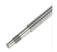 Vis à billes Vis à billes SFK0802 micro pas diamètre 8mm vis écrou 50mm 100 400 600 800 1000 mm for petite machine cnc linéaire(End Screw Machine,1200mm)