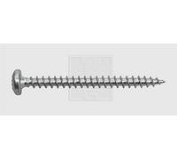 Vis à bois 4 mm 35 mm Croix Pozidriv Acier galvanisé 200 pcs. SWG