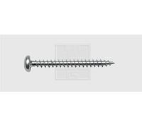 Vis à bois 5 mm 50 mm Profil en T Acier galvanisé 100 pièces SWG
