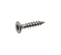 Acton Vis à bois aggloméré B200 – tête fraisée Torx, inox A2, filetage total 4 x 20 mm