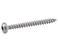 Vis à bois aggloméré - tête cylindrique - Torx - inox A2 - 5x80 - B100 ACTON