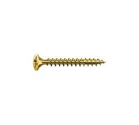 SPAX Vis à bois filetage total PZ2 4,5x45 mm – 500 pièces Yellox
