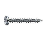 Vis à bois aggloméré tête ronde empreinte torx T30 revêtement Wirox entièrement filetée 6x50mm boîte de 200 pièces