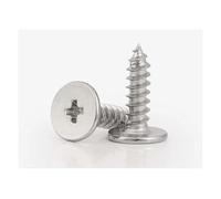 Vis à bois autoforeuses en acier inoxydable 304 M2-M6 assortiment | Acier inoxydable 304 résistant à la corrosion. Tête fraisée ultra-plate. Empreinte PH2.(5MM-M3 (20PCS))