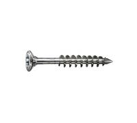 100 Vis Torx tête fraisée autoforeuse 5,0x70 Cut inox A2 - Façade bois résineux - Spax