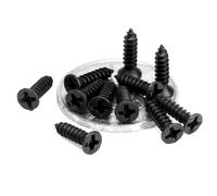 Vis à bois autotaraudeuse noire, Mini petite croix plate tête fraisée, M1 .2 .4 .7 M2 .3 .6 M3 .5 M4, 50/200 pièces(14mm,200pcs M2)