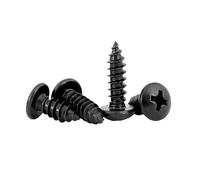 Vis à bois autotaraudeuses à tête cylindrique cruciforme en acier inoxydable 304 M1.4 M1.7 M2 M2.2 M2.5 M3 20/100 pièces(100pcs M1.7x8mm)