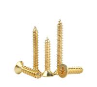 Vis À Bois En Laiton M2 M3 M3.5 M4, Phillips À Tête Plate Fraisée, Autotaraudeuses for Meubles Et Panneaux De Fibres(M3x25 (20Pcs))