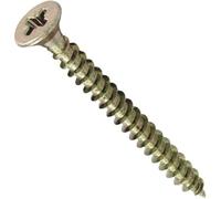 Vis à bois et agglo - VYNEX - Pozidriv - Acier bichromaté - 4 x 50 mm - Lot de 140