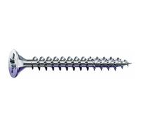 Spax A2J - 1081010350123 4CUT Vis universelle cruciforme à tête fraisée Filetage galvanisé total, 1081010350405
