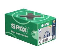 Vis à bois - filetage total PZ1 - 3x45 mm - 1000 pièces - Yellox SPAX