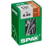 Vis à bois Hi.force torx Spax wirox 6x60 mm - 30 pièces