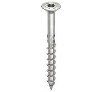 Vis HECO-Topix-Plus - Ø4,5x50mm - Tête Fraisée à poches de fraisage - Filetage Partiel - T20 - Boite de 200 - 61709 G