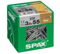 Vis à bois pour plancher Wirox torx Spax 3,5x55mm - 250 pièces