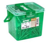 Vis à bois rénovation Spax Wirox torx 4,5x60mm - 300 pièces