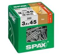 Vis à bois sol Wirox Spax torx 3,5x45mm- 350 pièces