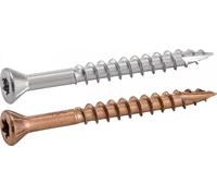 Acton Vis inox A2 pour terrasse bois Tekinox Torx 5x70 à filetage partiel x100