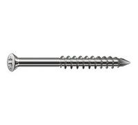 Spax Paquet de 100 vis à tête fraisée en acier inoxydable 4,5 x 70mm