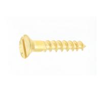 Vis à bois - tête fraisée - filetage partiel - 4x35 mm - 100 pièces GFD