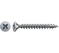 Spax Vis universelle cruciforme A2J 4CUT 1081010350123 tête fraisée filetage galvanisé total
