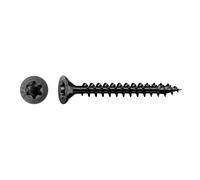 Spax Vis à bois 1191040400353 – 4 x 35 mm T-STAR plus acier noir BLAX – 200 pièces