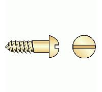 Vis à bois - tête Ronde - filetage partiel - 4x20 mm - 100 pièces GFD