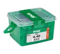 Vis à bois Wirox Spax torx A9J 4x40mm - 500 pièces