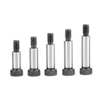 Vis à bouchon hexagonal à épaulement haut | Boulons d'arbre à épaulement limite M10 M12(12xM10x35(4pcs))