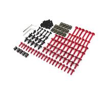 Vis à boulon Carénage Boulon Kit Corps Vis Fixations Pour H&ONDA CBR1000F CBR 1000F CBR1000 F CBR 1000 F 1987-1996 1995 1994 1993 1992 1991 1990 1989 1988(Color:Rosso)