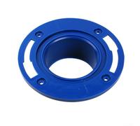 Vis à bride de WC, boulons d'ancrage de fixation avec cire pour joint d'étanchéité pour installation de WC, kit de matériel de montage au sol de salle de bain (plaque à bride)