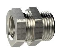 Vis à choc M49x2 a, G 1 1/4 i, SW1 55, SW2 60, laiton nickelé, pression de travail max. 25 bars, tampon de fonctionnement. Charge maximale : 150°C