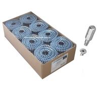 Vis à clou 16° - 2,8/3,5 x 65 mm - TX20 - Galvanisées - Avec fil - Convient pour cloueuse Paslode, Bostitch, Prebena, etc. - 3,6 m K