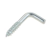 Vis à crochet en L angle droit, 20/10/5/2 pièces, visser for cadre photo, lampe, filet, fil, boulon œil, cintre spirale, tasse, outil de cuisine(33mm 10pcs)