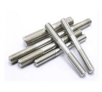 Vis à double extrémité, Lot de 10 goujons filetés double extrémité M6 M8 GB901 en acier inoxydable 304, 30-90 mm(70mm,M8)