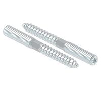 Vis à double filetage M8 x 80 mm Galvanisé