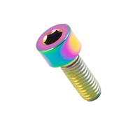 Vis À Douille Hexagonale De Fixation Boulon En Titane M8 X 20 30 40 50 60mm(Colorful,35MM_M8)