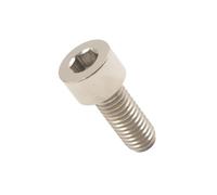 Vis À Douille Hexagonale De Fixation Boulon En Titane M8 X 20 30 40 50 60mm(Silver,40MM_M8)