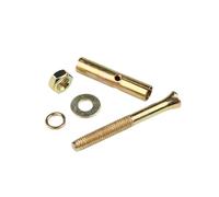 Vis à expansion en acier inoxydable 304 demi-dents M6 M8 M10 M12 M14 M16 M18 M20 Boulons d'ancrage for béton crochet d'expansion pour Fixation(304 M8x100 2PCS)