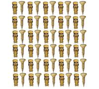 Vis À Expansion,usage intensif installation facile | Kit D'Écrous À Expansion - pour plâtre, charnières, carrelage, pierre, béton, creux, portes, meubles, cuisine, salle bain,