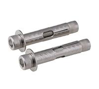 Vis à expansion, vis for brique, crochets d'ancrage, boulon métallique en acier inoxydable 304, interne, hexagonal M6 M8 M10 M12(60mm,M12)