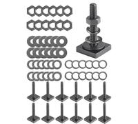 Vis à fente en T pour barres de toit Thule, Yakima, plate-forme, panier de fret, acier inoxydable, adaptateur de boulon